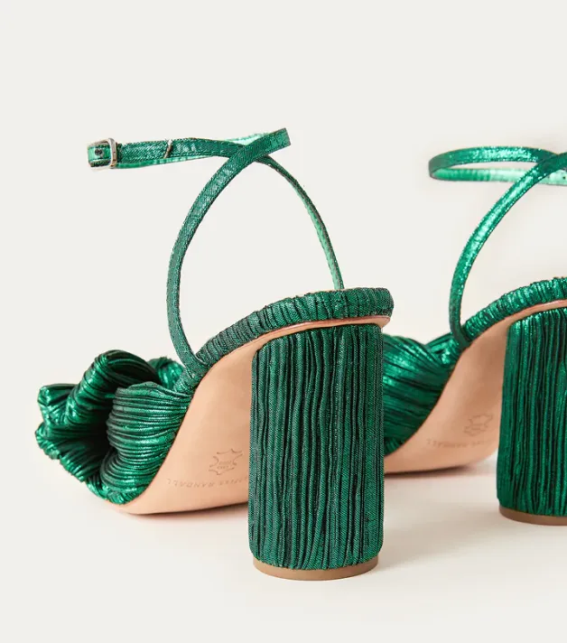 Camellia Bow Heel