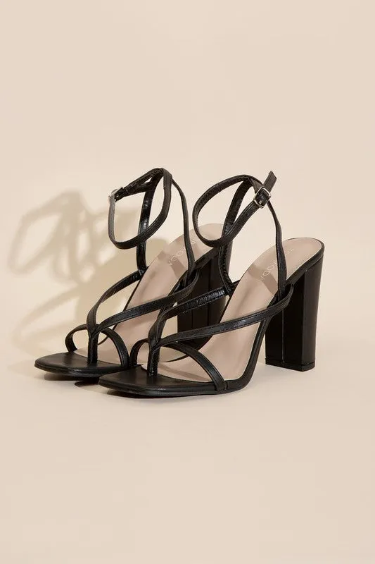 Women’s Strappy Sandals with 4” Heels